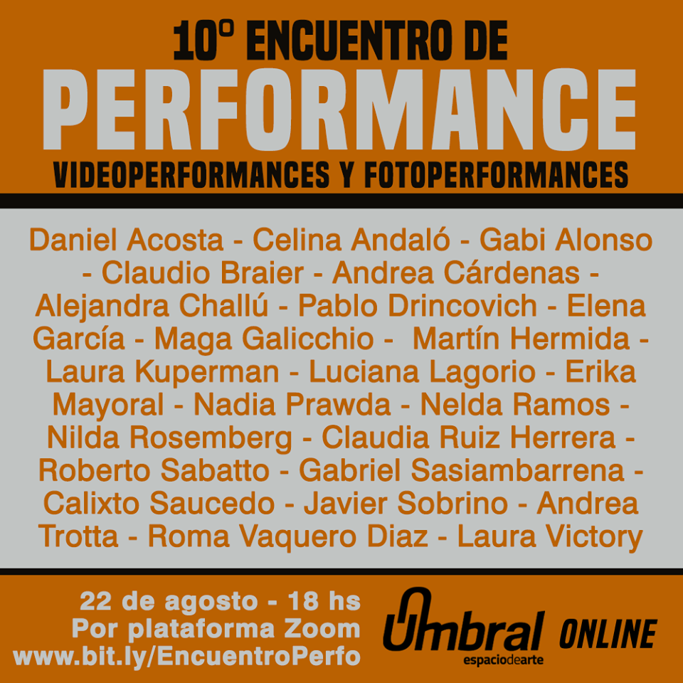 10° Encuentro de Performance en Umbral 2020