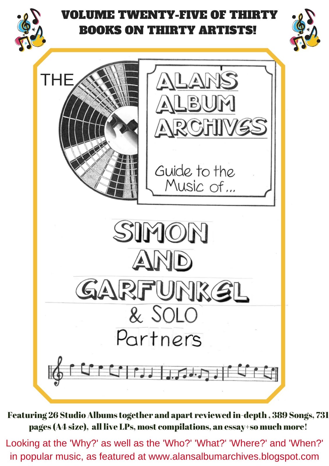 'Patterns - The Alan's Album Archives Guide To The Music Of...Simon and Garfunkel'