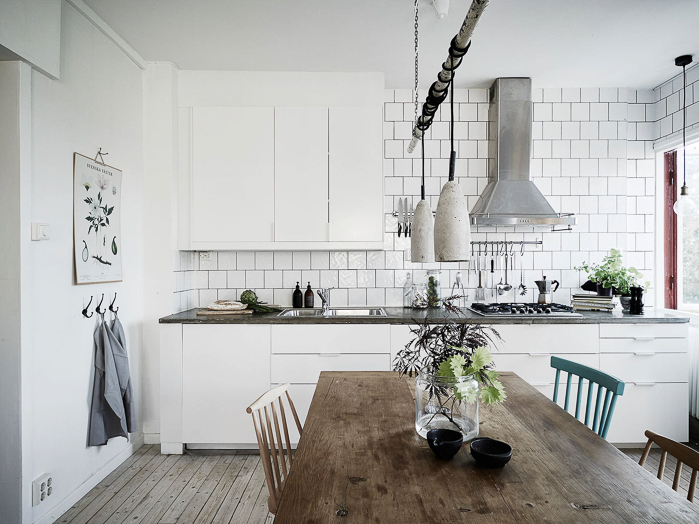 decoracion Apartamento de estilo Escandinavo industrial en color Blanco Blog con ideas de decoracion elegantes estilo nordico industrial