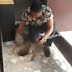 Man Caught Burying A Charm In Front Of His Shop In Port-Harcourt (Photos)