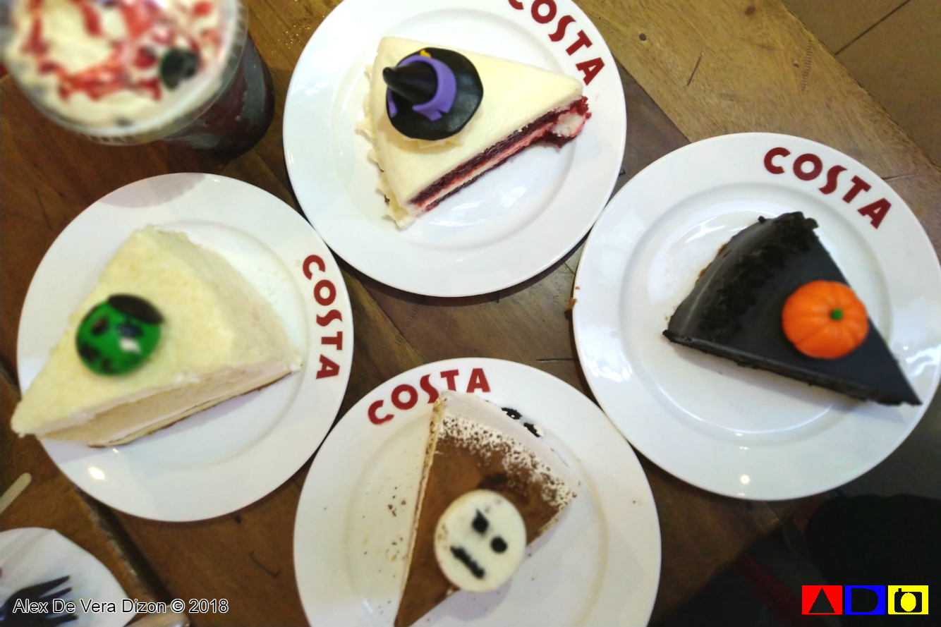 Yummy Halloween Treats from Costa Coffee! - Recycle Bin of a Middle Child