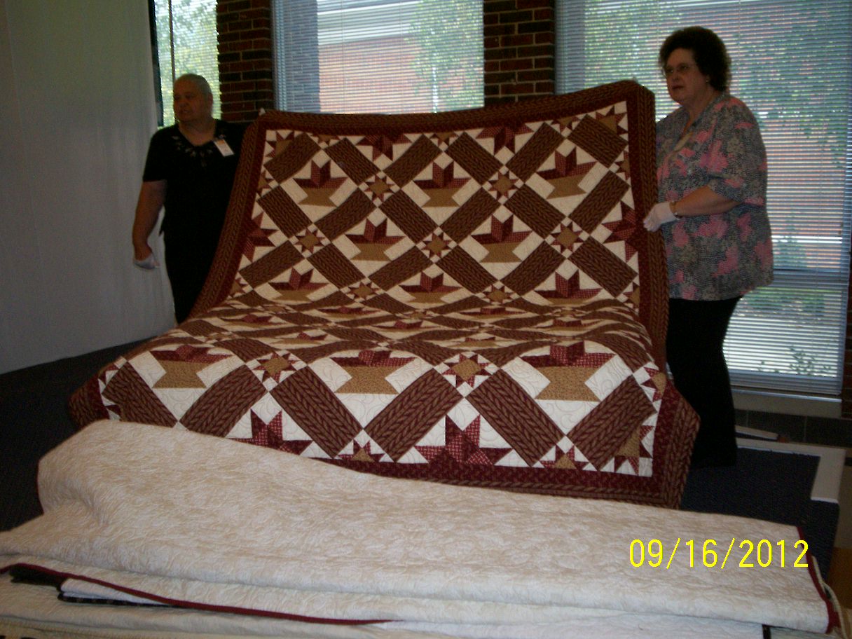 Teresa Quilts Bed Turning