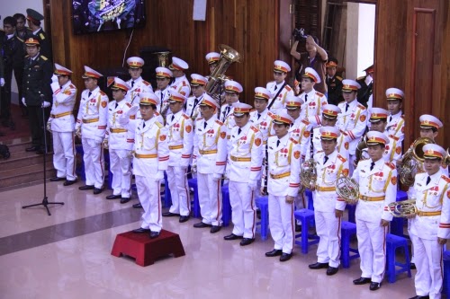Đoàn quân nhạc VN phục vụ Lễ truy điệu Đại tướng Võ Nguyên Giáp