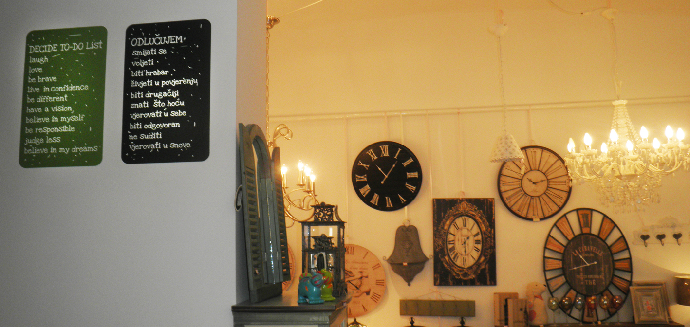 Affirmation Wall Amelie Home and Fashion trgovine / stores