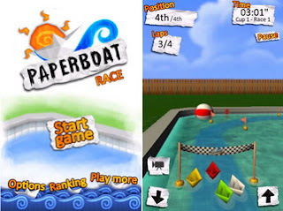 Paper Boat Race iPhone game lets you race with a paper boat
