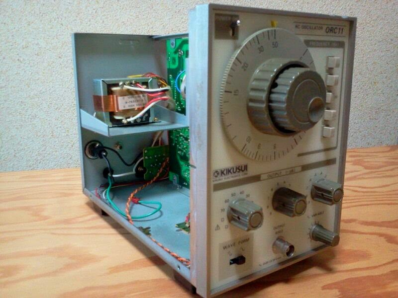菊水電子工業 ORC-11 5Hz～500kHz RC発振器 動作品です。