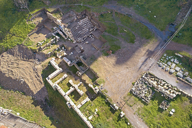 Hellenistic theatre of Smyrna under excavation