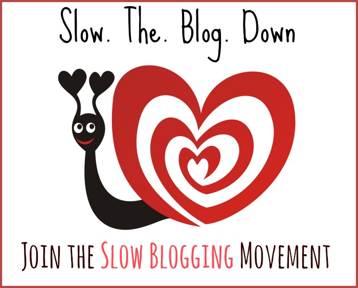 Blog "Slow blogging"