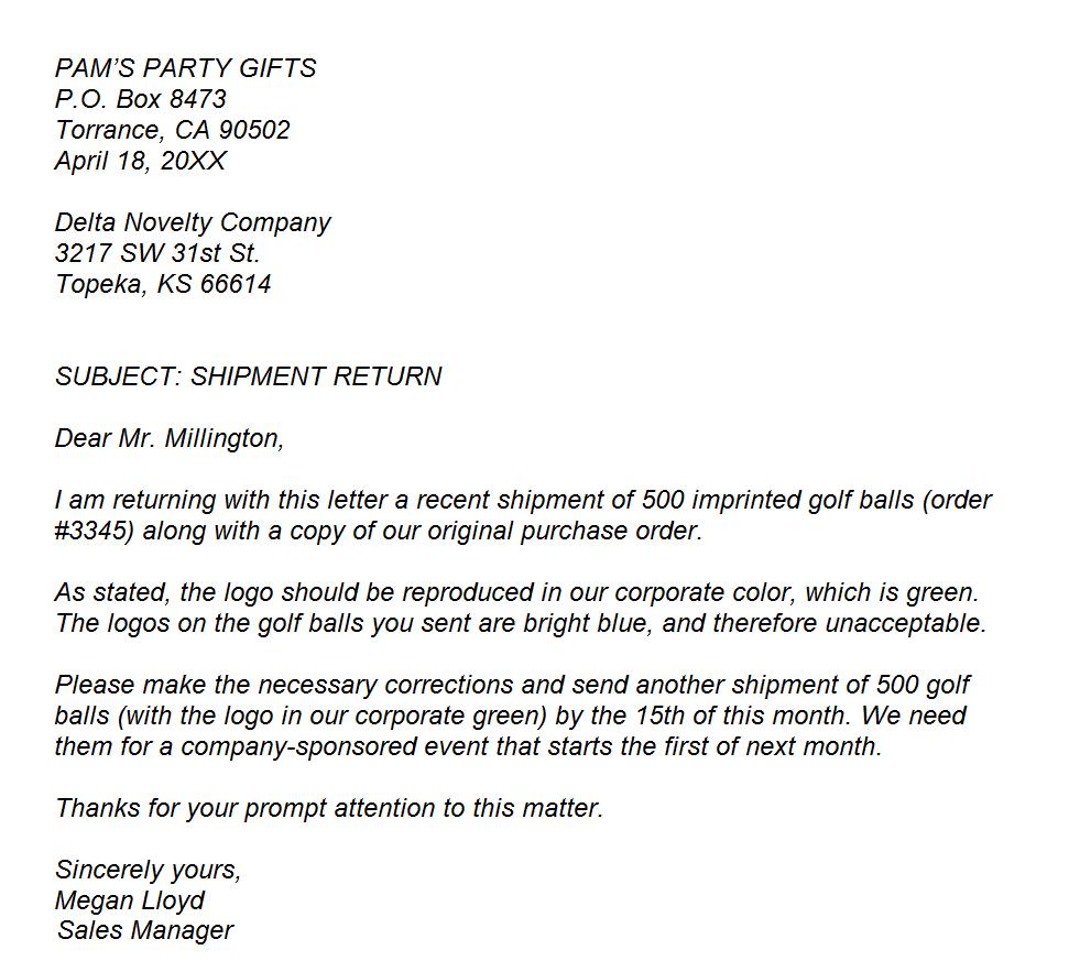 Letter To Corporate Complaint Collection Letter Template Collection