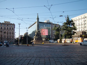 The Piazza Cinque Giornate