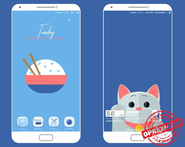 MIUI 9 Theme D.T.A Mtz MIUI 9 Theme D.T.A Mtz Full Tema Flat Dan Unik Untuk Xiaomi Redmi By Da Win