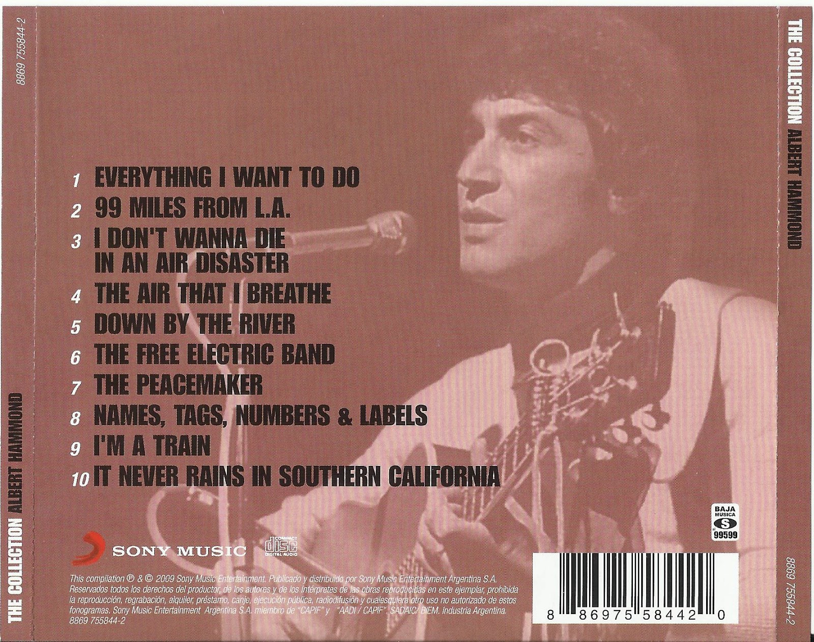 cd Albert Hammond-collections Back%2BThe%2BCollection