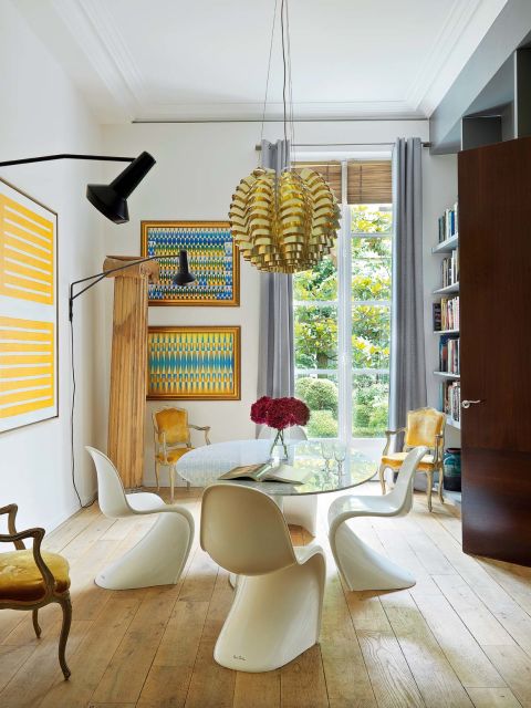 This Art Filled Parisian Apartment is Everything!- design addict mom