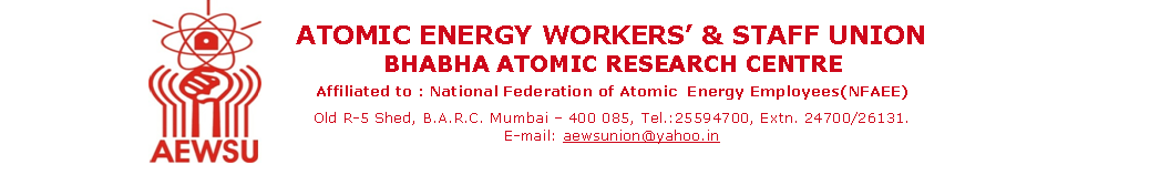 ATOMIC ENERGY WORKER AND STAFF UNION