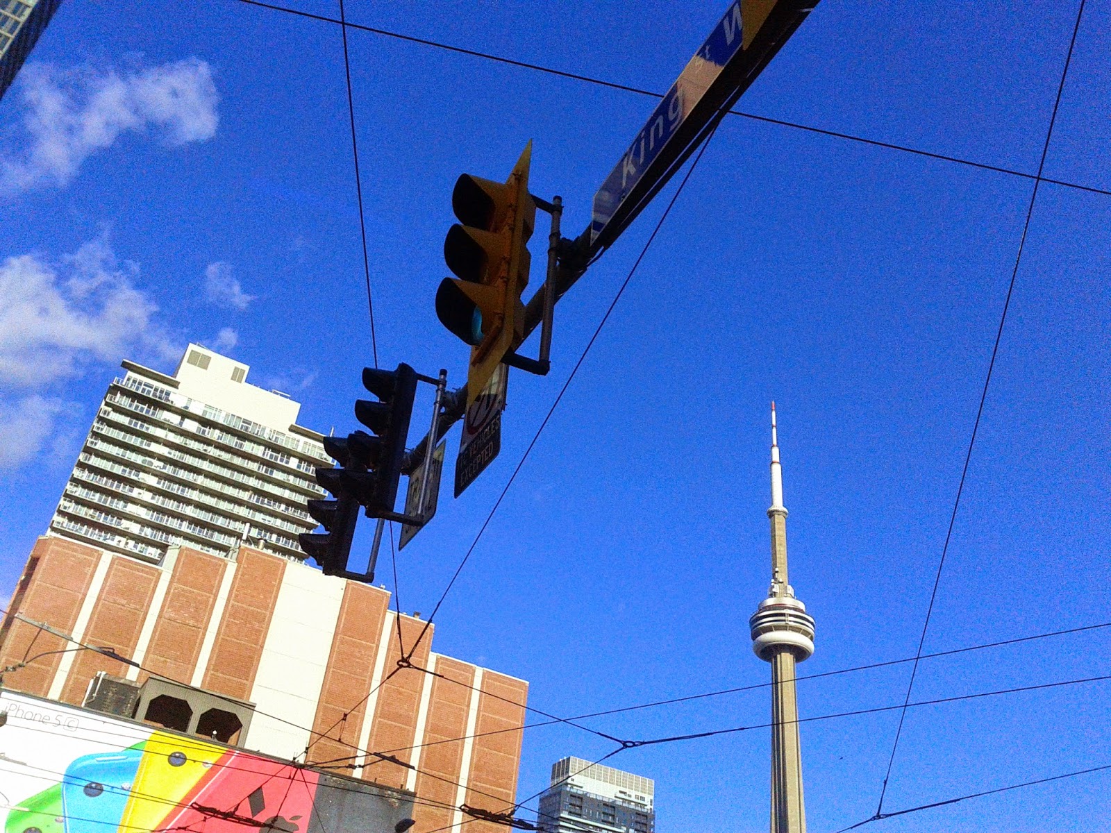 Toronto things King and Bathurst Street intersection