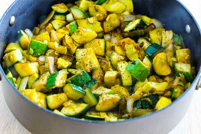 Easy Calabacitas or Cheesy Summer Squash with Onions and Chiles - Kalyn ...