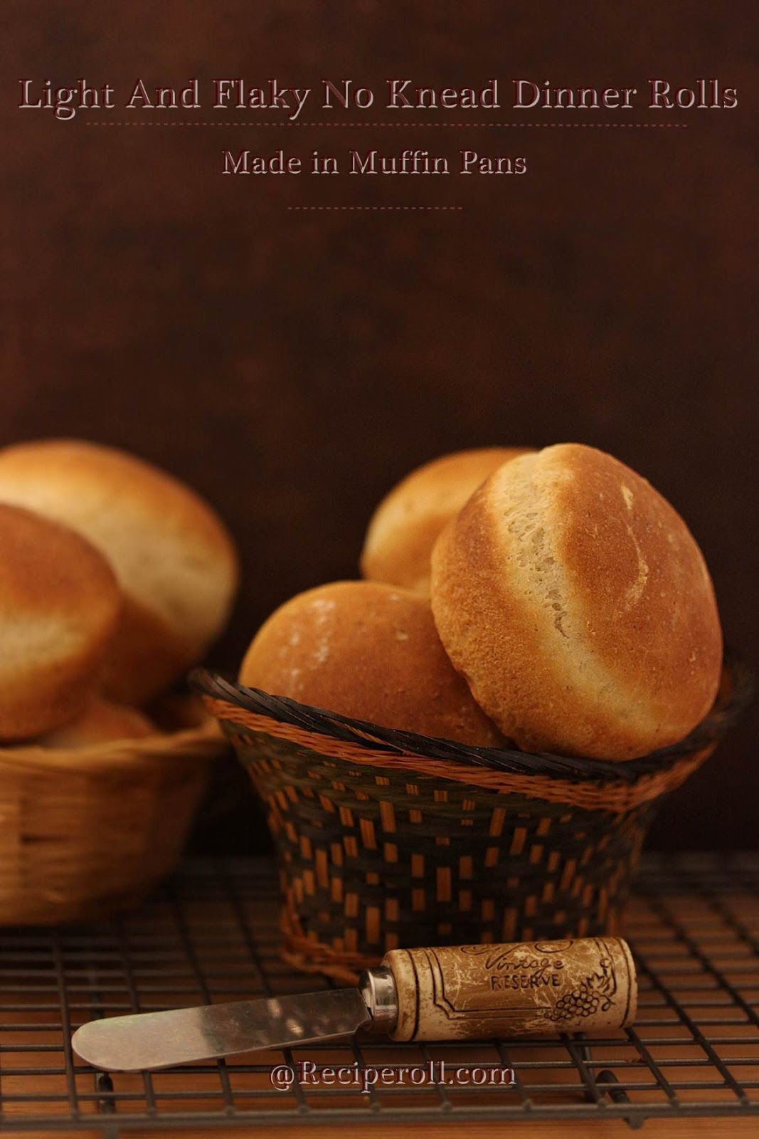 No Knead Light Rolls Light And Flaky Dinner Rolls