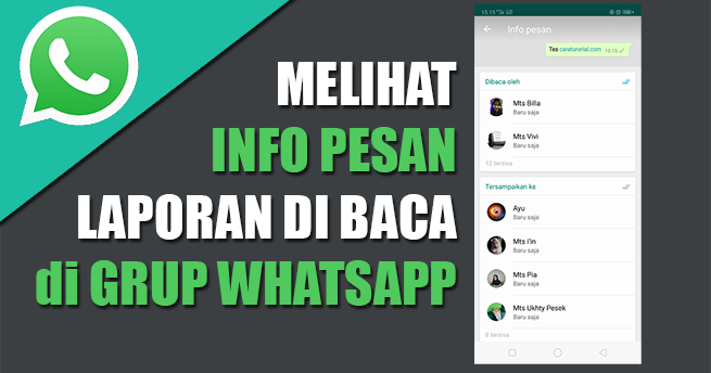 Cara mengetahui wechat sudah dibaca atau belum