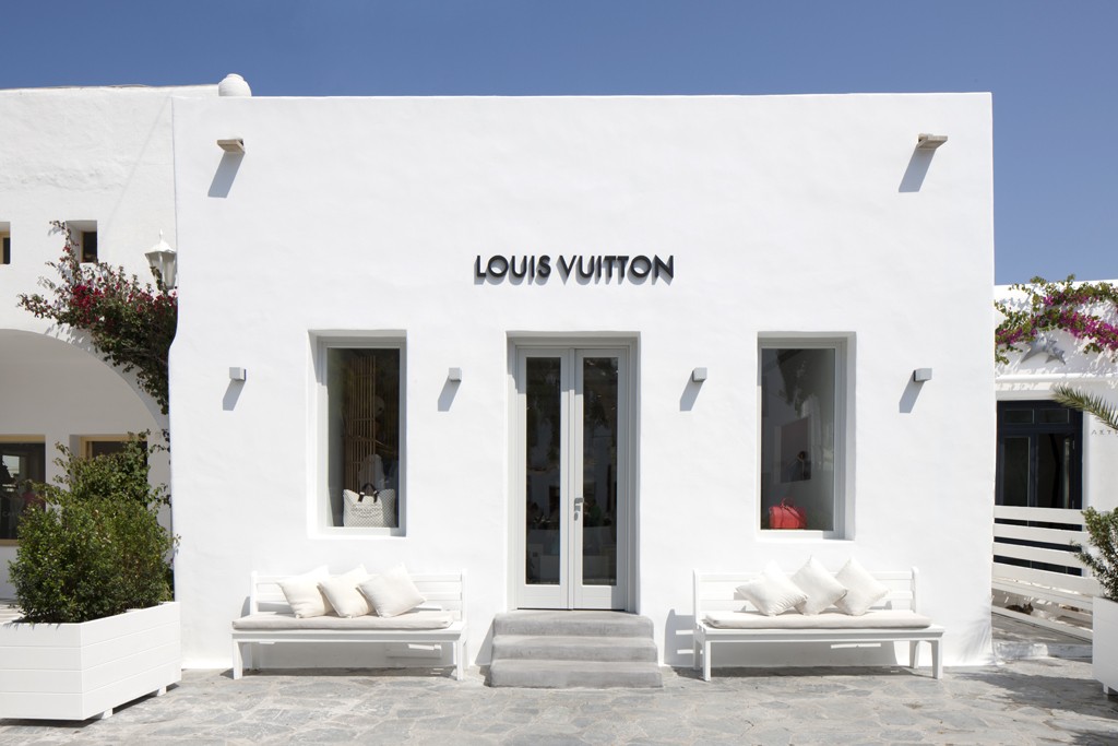 The Trend Report By Rylwy: Louis Vuitton Pop-up Shop in Mykonos