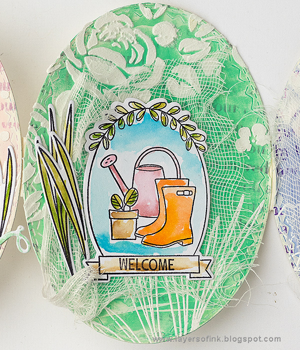 Layers of ink - Easter Egg Accordion Tutorial by Anna-Karin