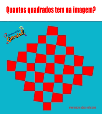 Quantos quadrados tem na imagem? Teste sua visão!