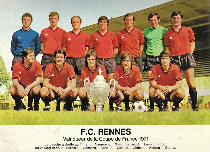 STADE RENNAIS 1971-72.