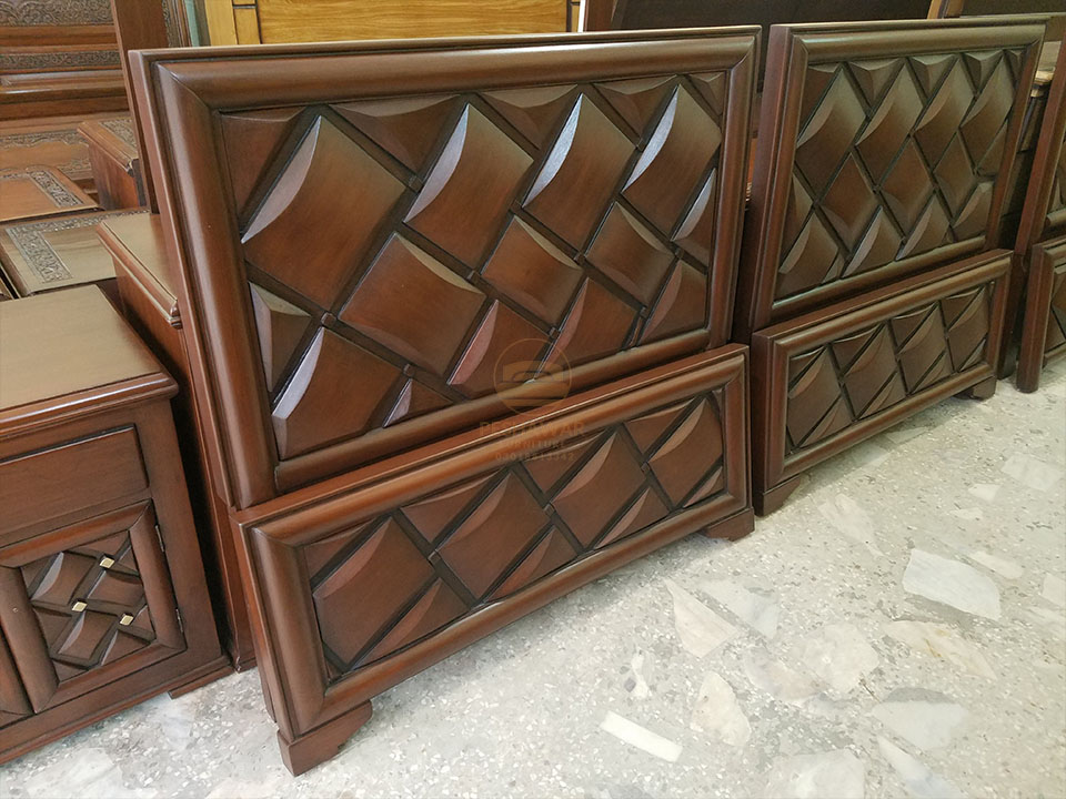Simple Single Bed Design in Pakistan Peshawar Furniture