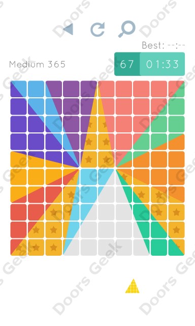 Blocks & Shapes [Medium] Level 365 Solution ~ Doors Geek