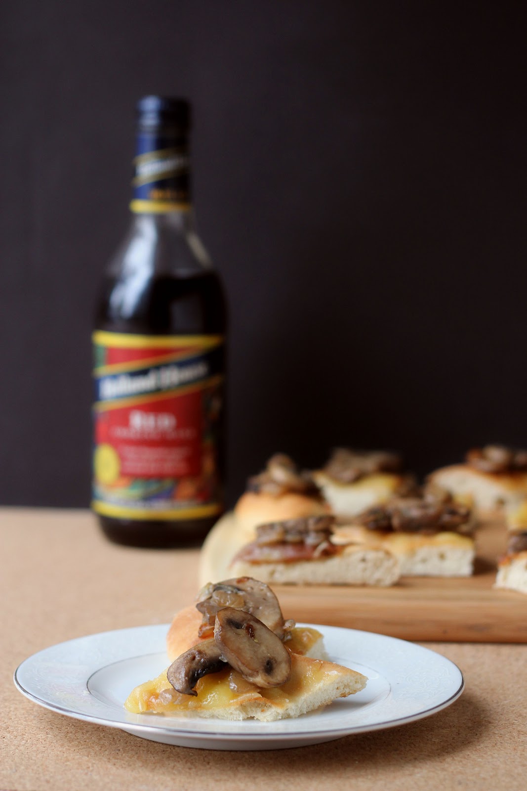 Cookistry Mushoom Toasts (with red wine!)