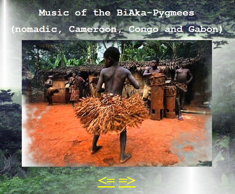 MUsicREsearch and eLearning: BiAka, Baka, Aka - Pygmees and their Music