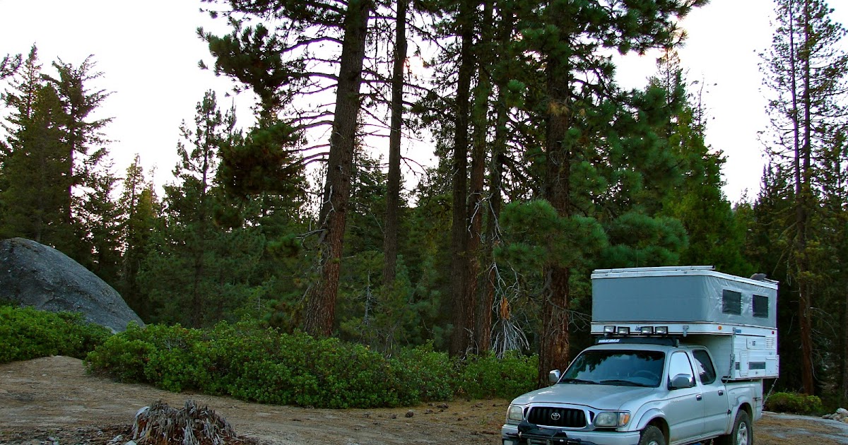 Our Four Wheel Camper Courtright Reservoir, Sierra National Forest