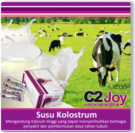 Susu C2Joy | Susu KoLostrum C2Joy: Pemesanan Produk Susu Kolostrum C2Joy
