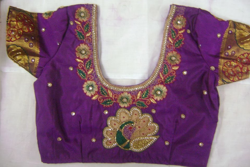 BACK NECK BLOUSE READY MADE AND CUSTOMIZED DESIGNER BLOUSE