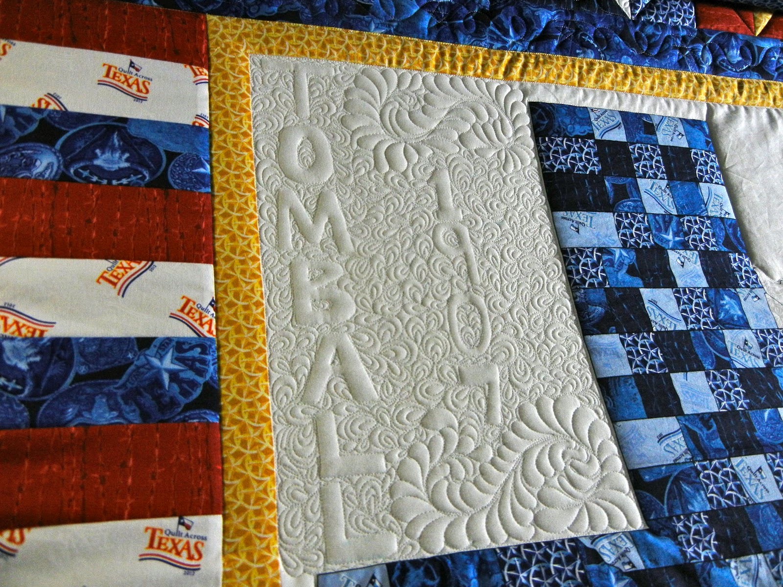 Bobbidink's Doings More Quilt Across Texas Quilt Revealed