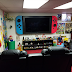 A guy turn his TV into a giant Nintendo Switch.