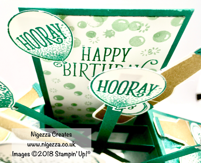 Nigezza Creates InspireINK Blog Hop: Exploding 18th Birthday Card