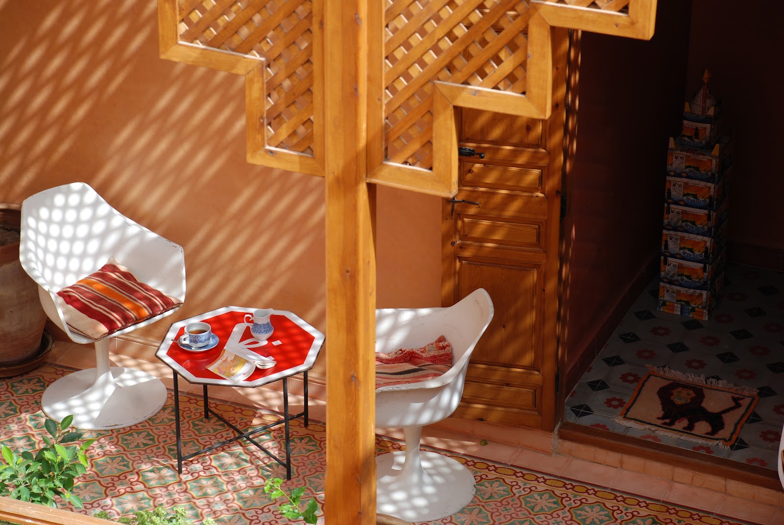 RIAD YIMA Boutique Tea Room Gallery in Marrakech Tea Room marrakech