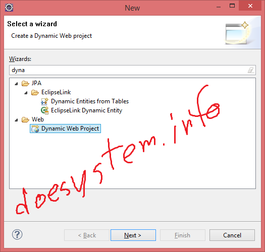 create dynamic web project in eclipse create dynamic web project in eclipse