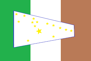 Bandeira de IcaraÃ­ de Minas MG