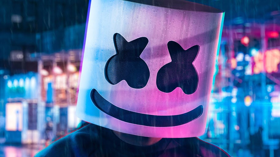 DJ, Marshmello, Mask, 4K, #4.3115