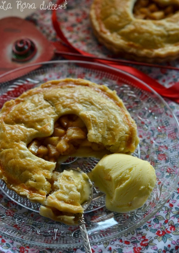 pastel de manzana sin lactosa