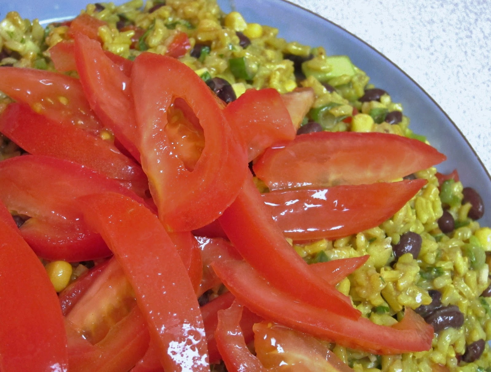The Vegan Chronicle Rice and Black Bean Salad with Cumin Dressing