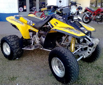 Motor parts: yamaha warrior 350