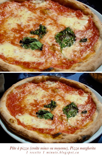 1 Recette Italienne Pate A Pizza Croute Mince Ou Moyenne