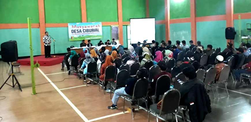 Musyawarah Desa Ciburial dalam rangka Penyusunan RKPDesa 2018
