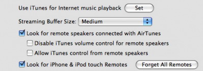iTunes Remote Control App for iPhone + iPod Touch