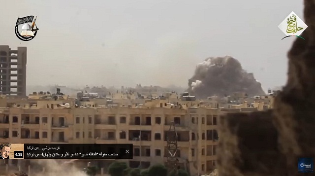 Video: Ledakkan Besar Bantai Sekaligus 50 Milisi Syiah di Aleppo Video: Ledakkan Besar Bantai Sekaligus 50 Milisi Syiah di Aleppo