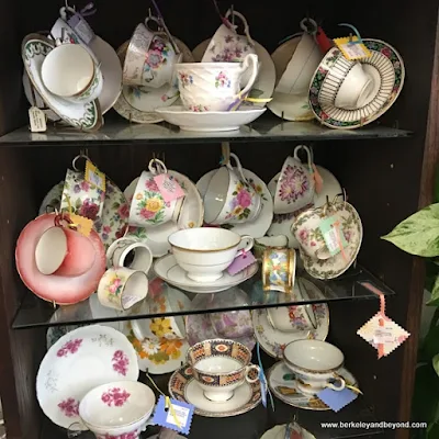 tea cups at The Steffen Collection Antiques in Benicia, California
