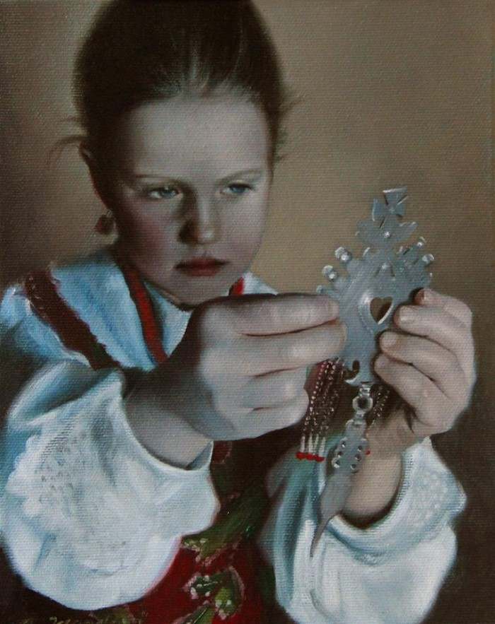 Словацкий художник. Anna Jagodova