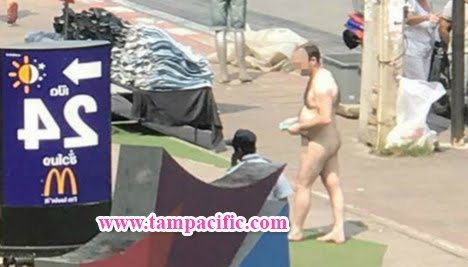 Du khách thỏa thân ở thành phố Pattaya bị bắt sau một đêm thác loạn Du khách thỏa thân ở thành phố Pattaya bị bắt sau một đêm thác loạn